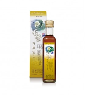 金椿茶油工坊-茶葉綠菓茶花籽油(250ml )