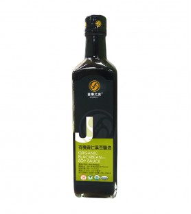 喜樂之泉-有機青仁黑豆醬油(500ml)