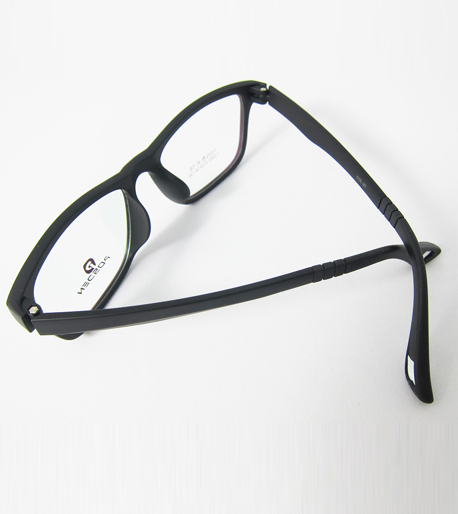 TR90-全黑(霧面)輕盈韓國技術設計眼鏡