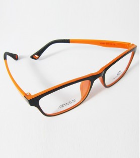 TR90-橙色(亮面)輕盈韓國技術設計眼鏡