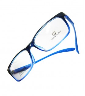 TR90-藍色(亮面)輕盈韓國技術設計眼鏡